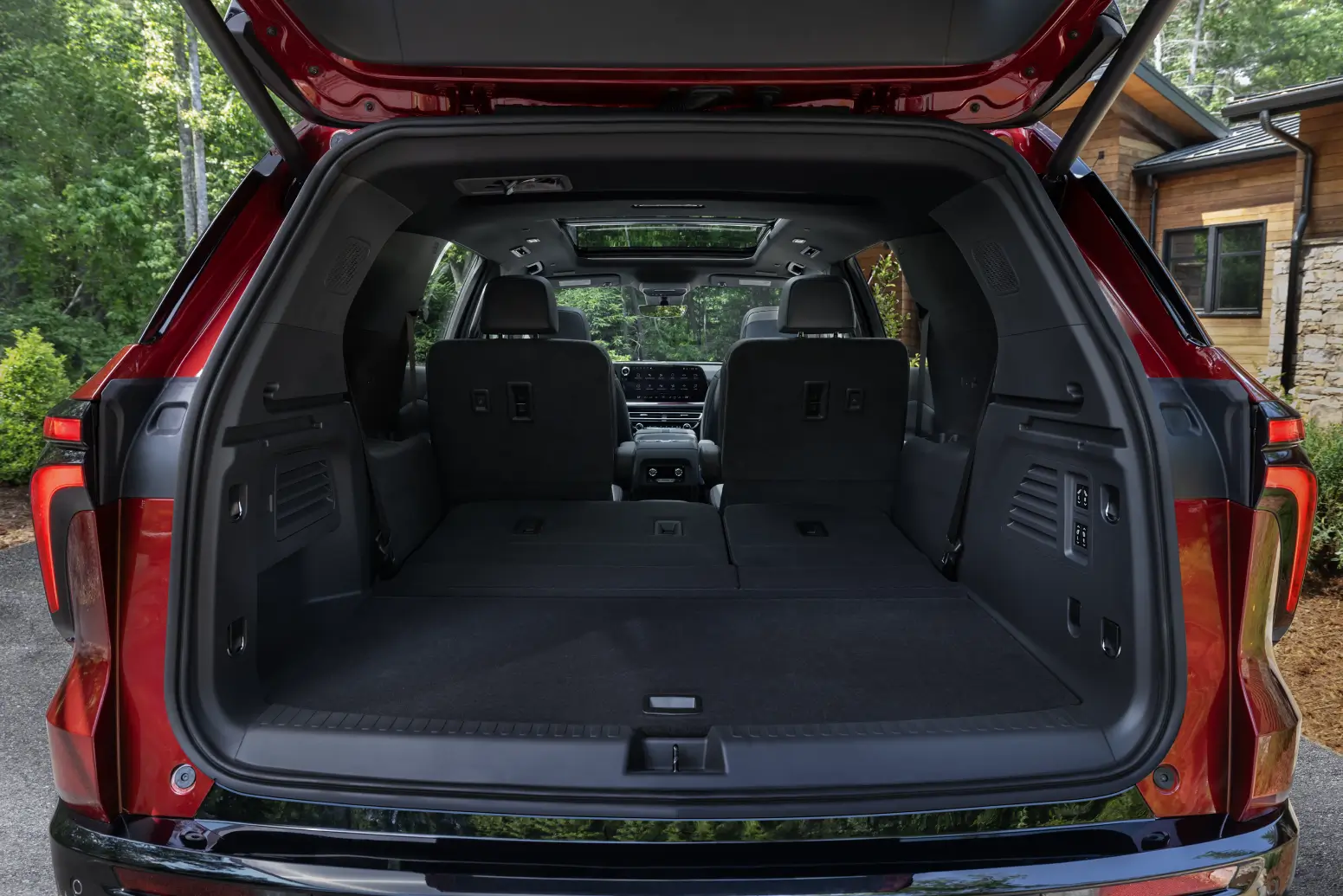 Chevrolet vehicle trunk space