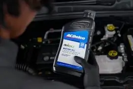 8-Quart ACDelco GM OE dexos®1 Full Synthetic Oil Change and Tire Rotation