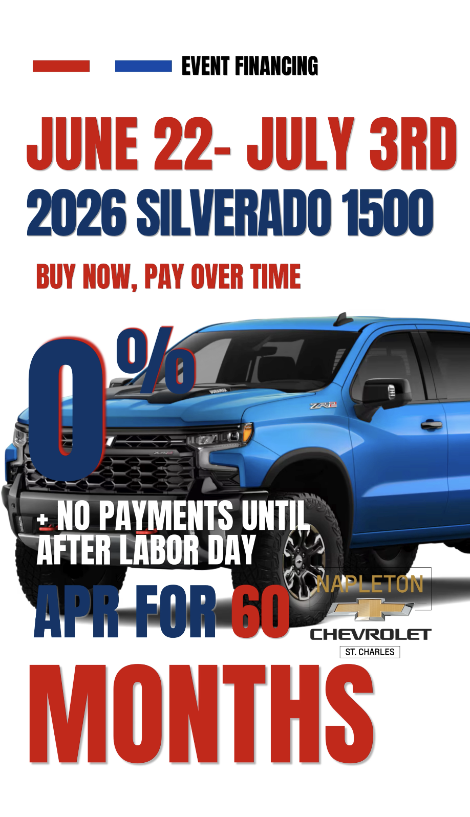 2026 Chevrolet Silverado 1500 at Napleton Chevrolet Saint Charles
